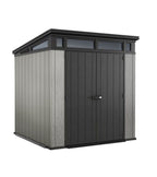 Kunststoffgerätehaus Artisan 7x7 grau / anthrazit Keter 17203426