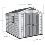 Kunststoffgerätehaus Keter FACTOR Fortis 8 x 11´